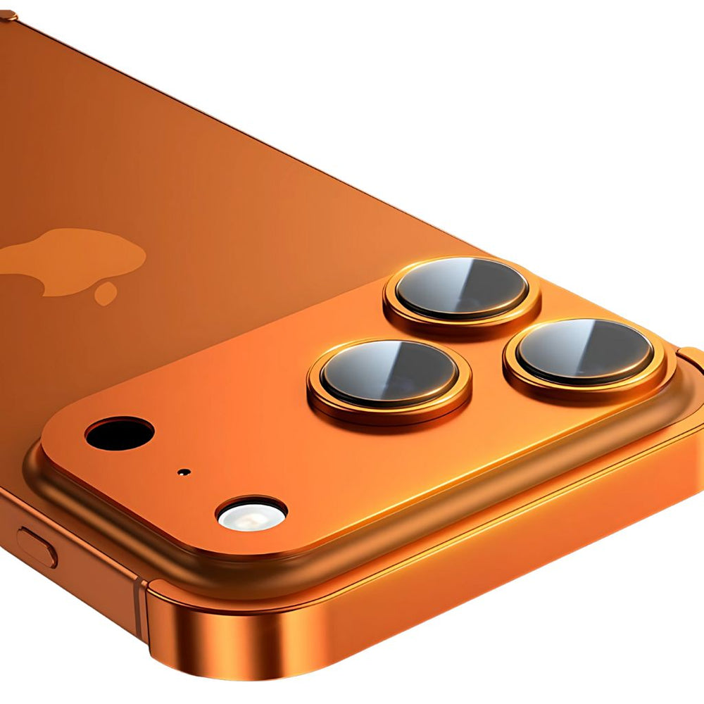 NexTECH® | Metal Bezel-Less Shockproof Case with Corner Pads & Lens Protection for iPhone