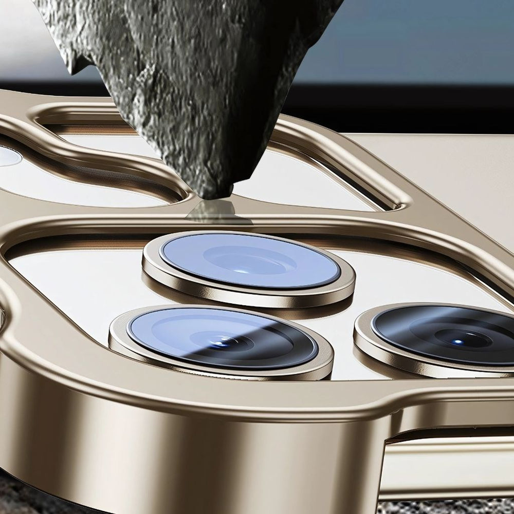 NexTECH® | Bezel-less Shockproof Case with Metallic Protection for iPhone - NexTECH - iPhone 17