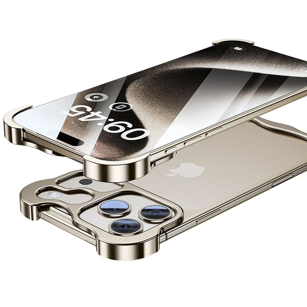 NexTECH® | Bezel-less Shockproof Case with Metallic Protection for iPhone - NexTECH - iPhone 17