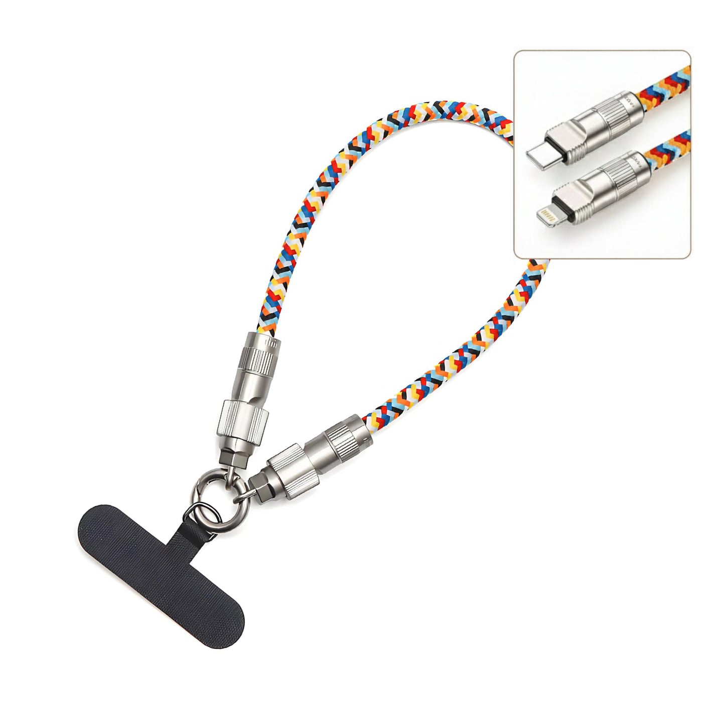 NexTECH® | Portable Braided Lanyard/Strap Charging Cable