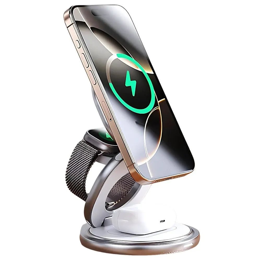 NexTECH® | 3 - in - 1 Foldable Wireless Charger - NexTECHCJSJ192013201AZ