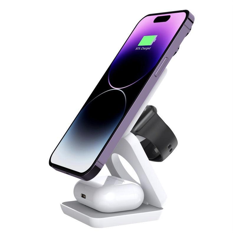 NexTECH® | 3 - in - 1 Foldable Wireless Charging Station for MagSafe - NexTECHCJSJ186226201AZ
