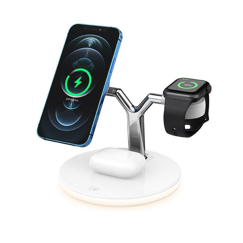 NexTECH® | 3-in-1 Magnetic Fast Wireless Charging station