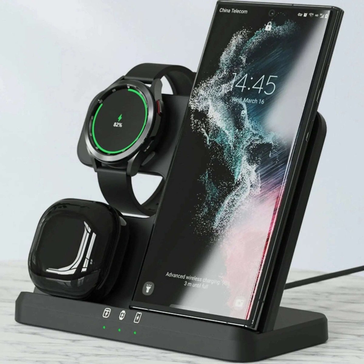 NexTECH® | 3 - in - 1 Wireless Charger for Samsung - NexTECHCJCD159191601AZ