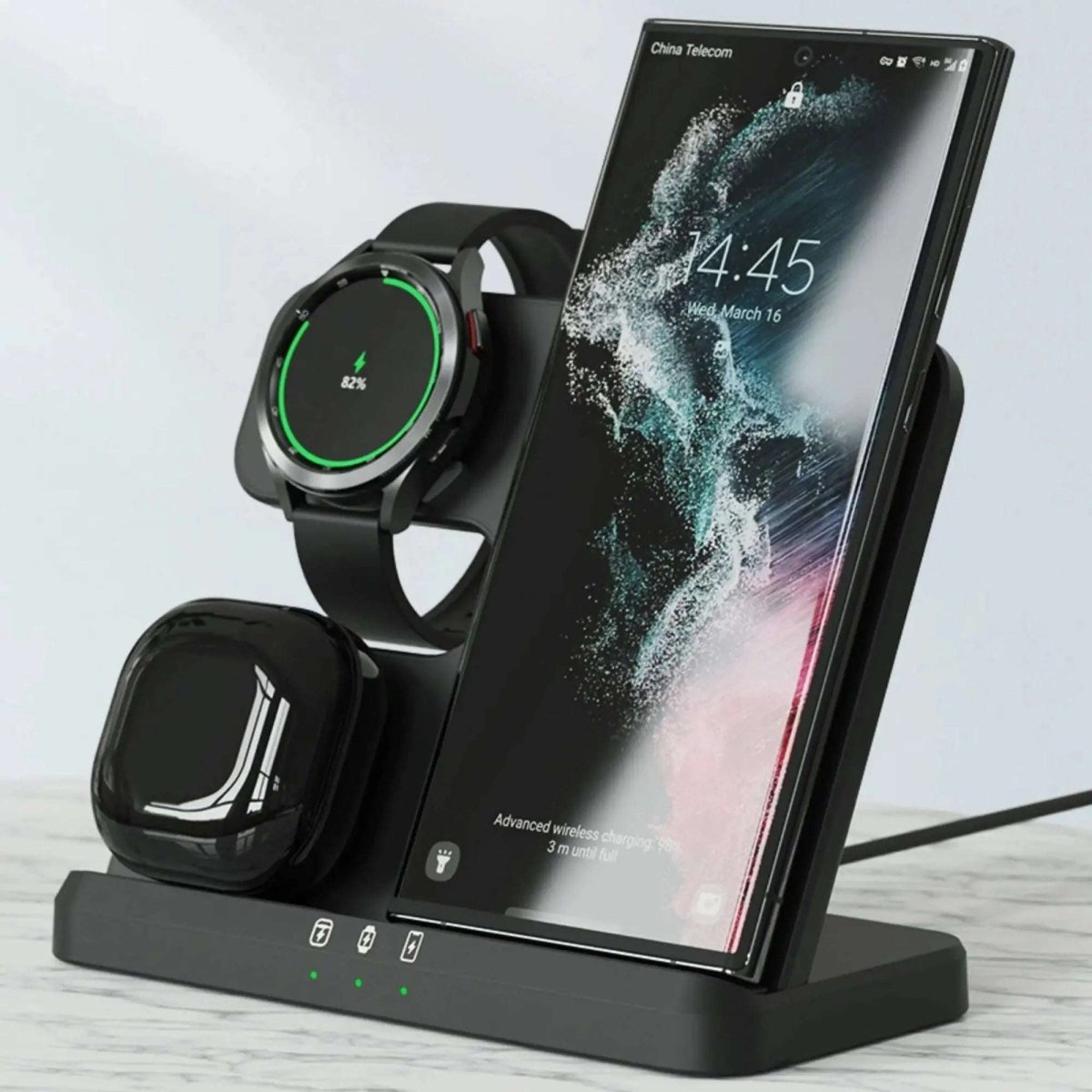 NexTECH® | 3 - in - 1 Wireless Charger for Samsung - NexTECHCJCD159191601AZ