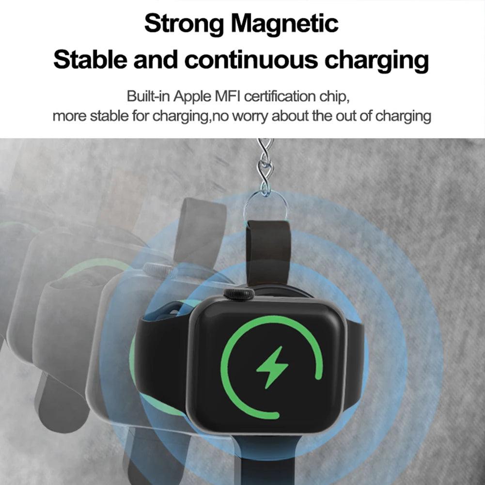 NexTECH® | Key Chain Mini Wireless Charger For Apple Watch - NexTECHCJYD175279102BY