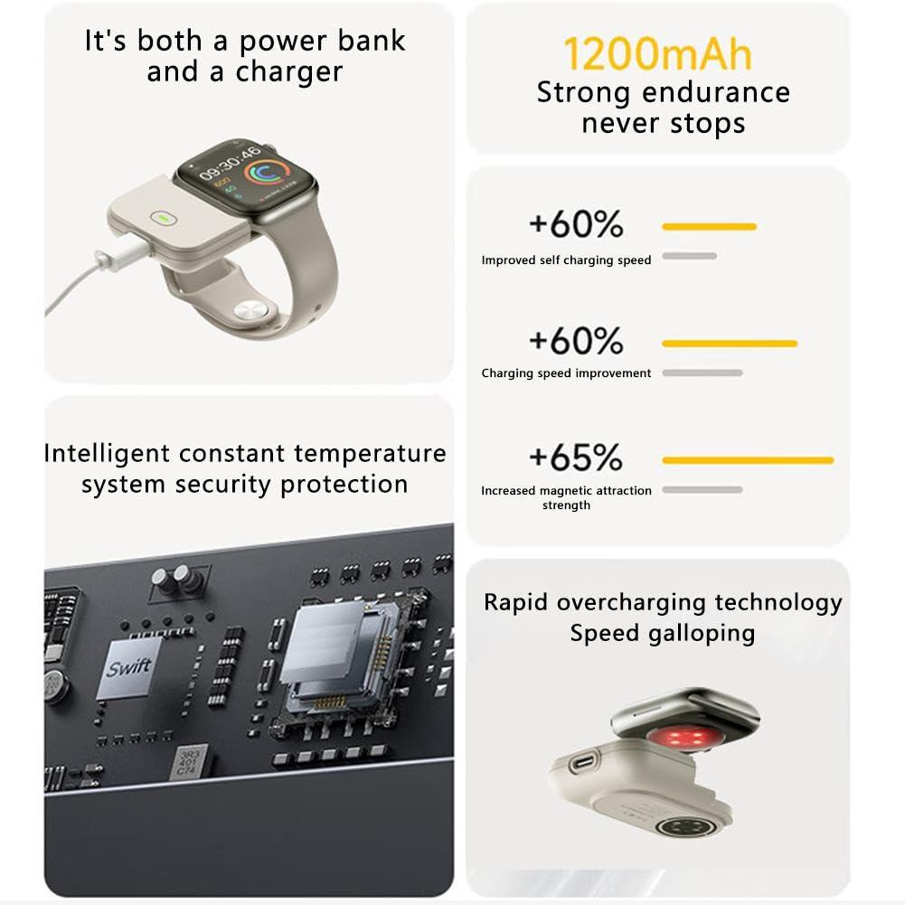 NexTECH® | Wireless Power Bank For Apple Watch - NexTECHCJYD208051602BY