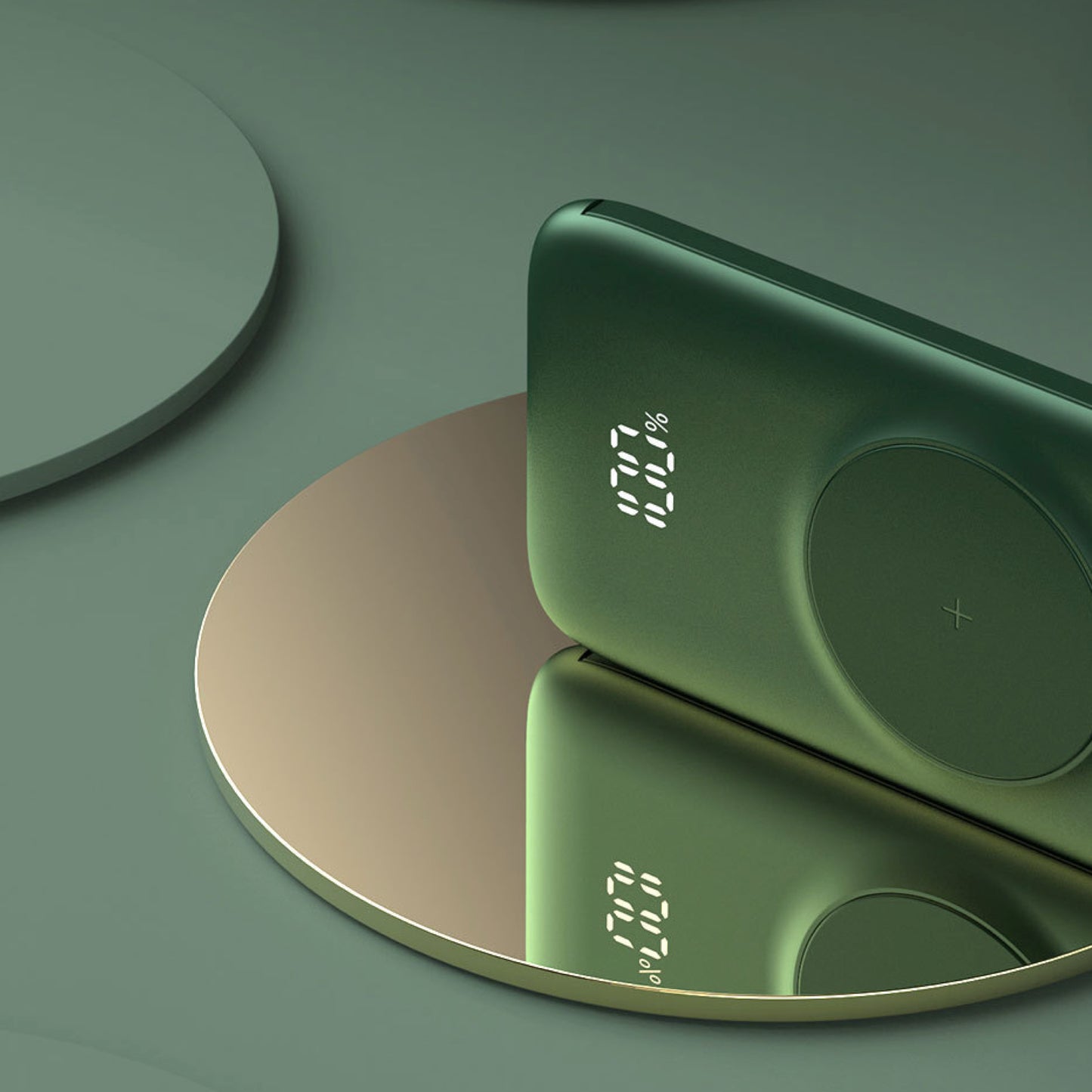 NexTECH® | Wireless Power Bank with Built-In Cable Cable & Stand for Multi-Device