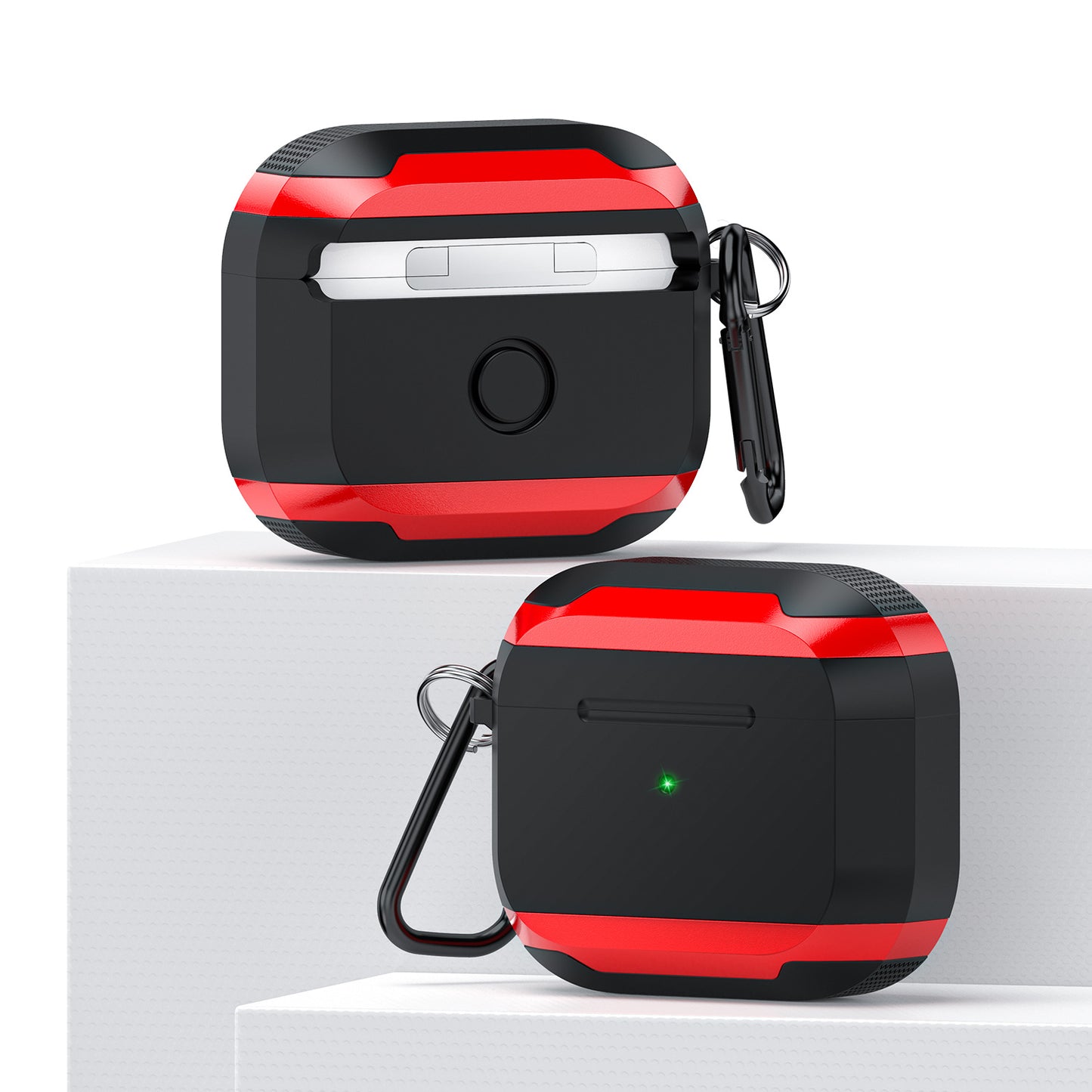 NexTECH® | Shockproof AirPods Case with Metal Edge Protection